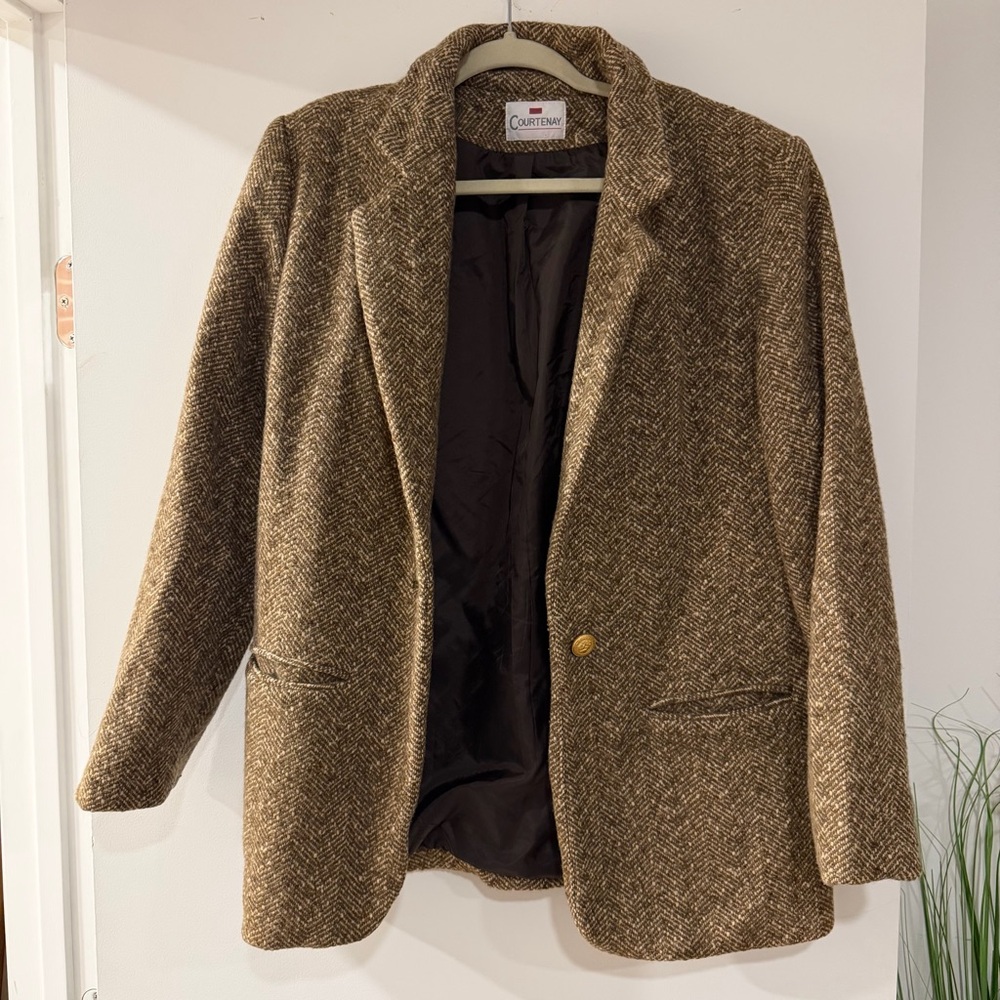 Vintage Courtenay Tweed Blazer